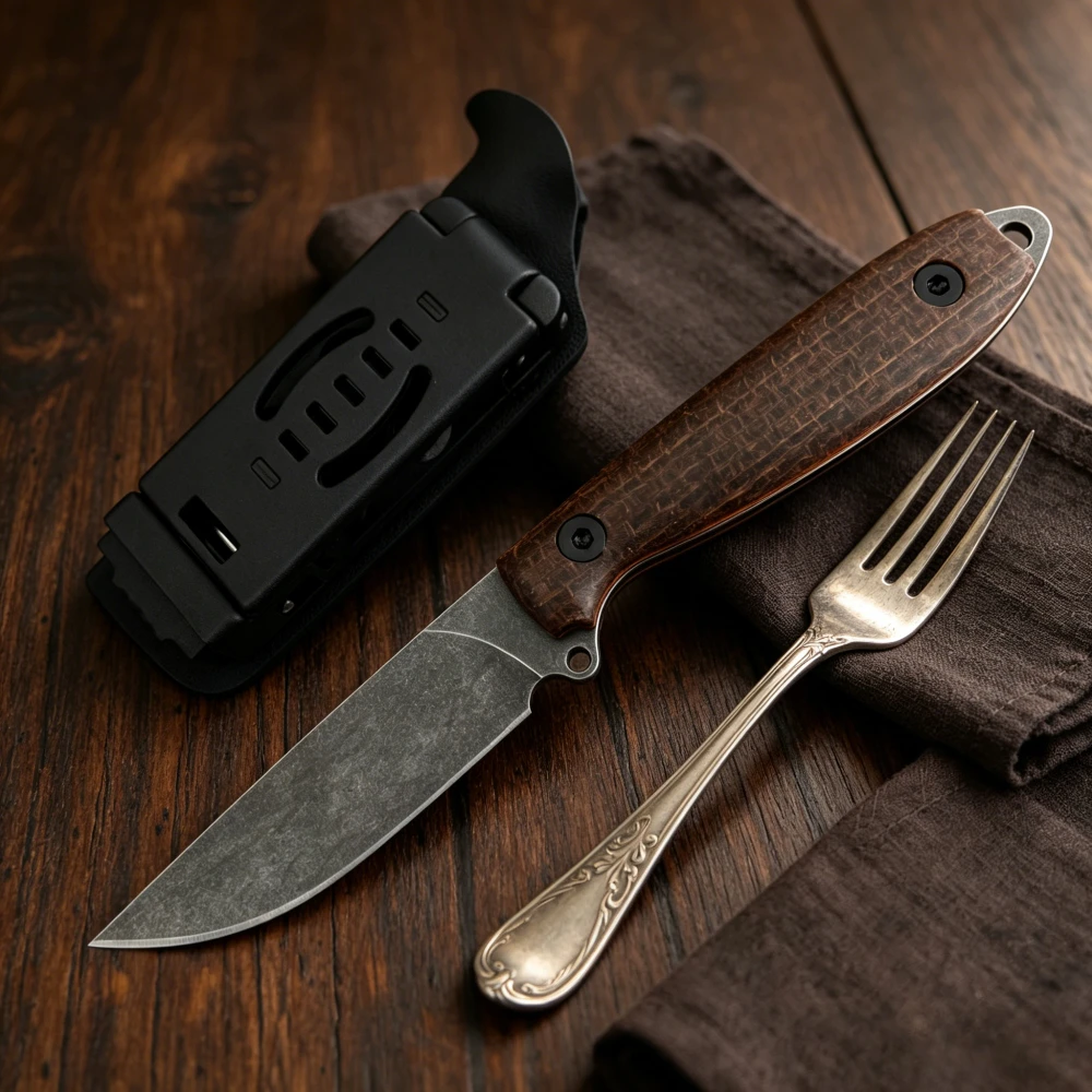 

Fixed Blade Knife Wilderness Jungle Hiking Rock Climbing Camping Barbecuing Picnicking Night Fishing Multi-functional Tools