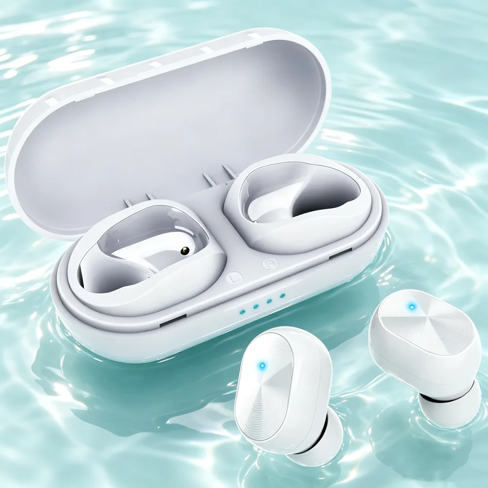 TWS Wireless Earphone Bluetooth 5.3 Headphones Sport Gaming Headset Noise Reduction Earbuds Bass Touch Control for allphone