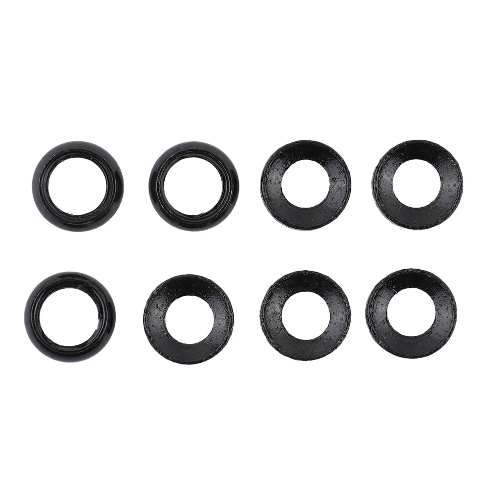 Gasket Disc Brake Caliper 9mm 12mm Bump Spacer Bump Gasket Convex Washer M6 Screws Mountain Bike Bicycle 4 Pairs