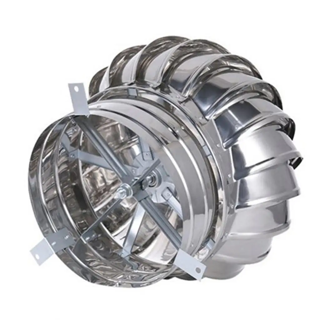 Roof Ventilator Weatherproof Replace Parts Air Vent Ventilating Fan Cap Roof Flue Vent for Factory Farm House Attic Chimney