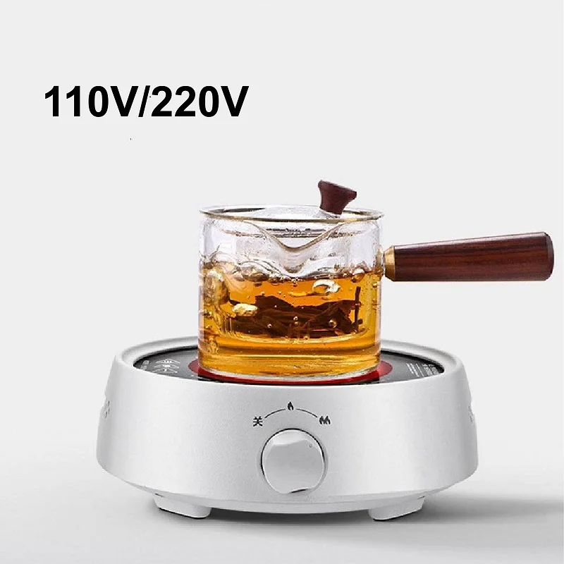 110V 220V Electric Pottery Stove Tea Stove Home Small Silent Coffee Tea Heating Stove Multifunctional Kitchen Appliance 800W