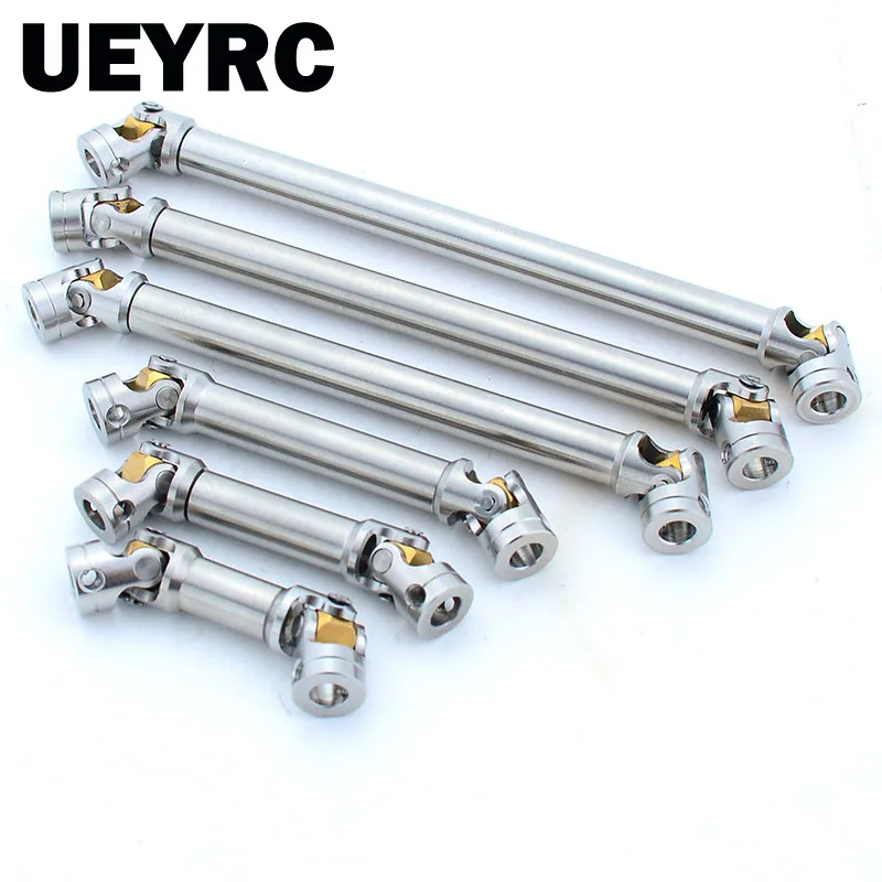 1:14th Scale 45-170mm Metal Transmission Shaft Universal Joint for Tamiya RC Truck Tipper SCANIA 770S VOLVO MAN TGX LESU Car Toy