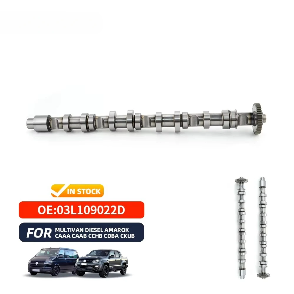 Engine Exhaust 03L109022 03L109022B 03L109022D Camshaft for VW Beetle Caddy Eos Golf Jetta Passat CC Polo 1.6 & 2.0 TDI