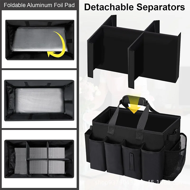 Large Cleaning Supplies Storage Box Organizer Household Cleaning Tool Storage Bin Multi-Purpose Tidy Box for Mops Sponges