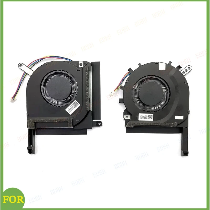 New CPU GPU Cooling Fan Replacement for ASUS TUF A15 A17 FA706Q FA506Q FA506QR 2021 FNCX DFS5K22B056738 FNCY DFS5K221153718 Pair