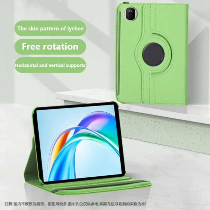 

360 ° Вращающийся чехол для Huawei Honor Pad X7, 8,7 дюйма, 2025, откидная подставка из искусственной кожи JMS-W09/JMS-L09, 8,7-дюймовый чехол для планшета