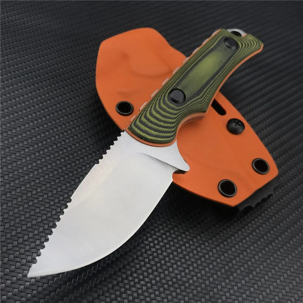 Model 15017 Hidden Canyon Hunter Fixed Blade Knife Drop Point Blade G10 Handle & K Sheath Tactical Hunting Outdoor Knife EDC