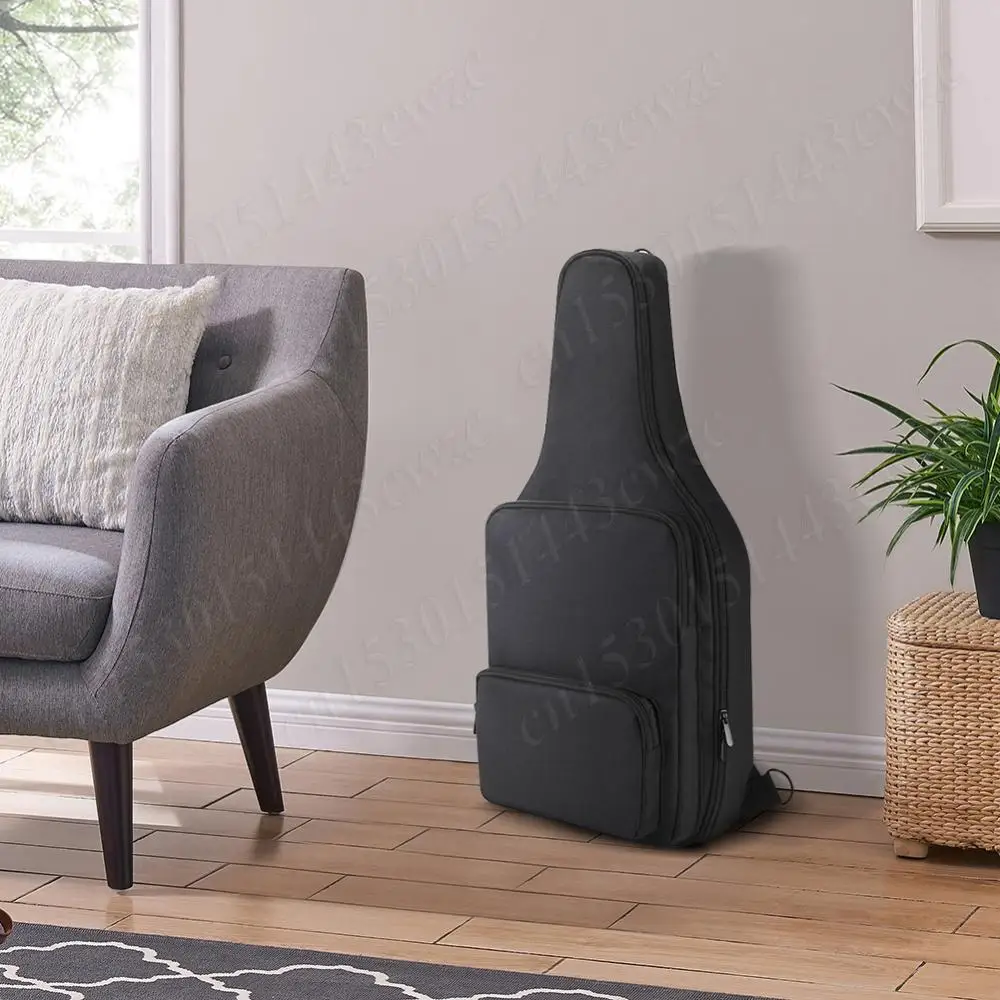 

Portable Carrying Case Anti-Scratch Shoulder Bag Backpack with Accessory Pockets Guitar Bag for PDP Riffmaster Guitar Controller