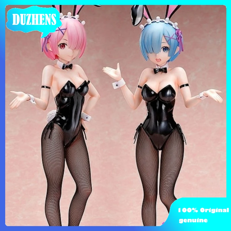 

Freeing Original: Anime Re:Zero RAM REM Bunny Girl 44cm PVC Action Figure Anime Figure Model Toys Figure Collection Doll Gift