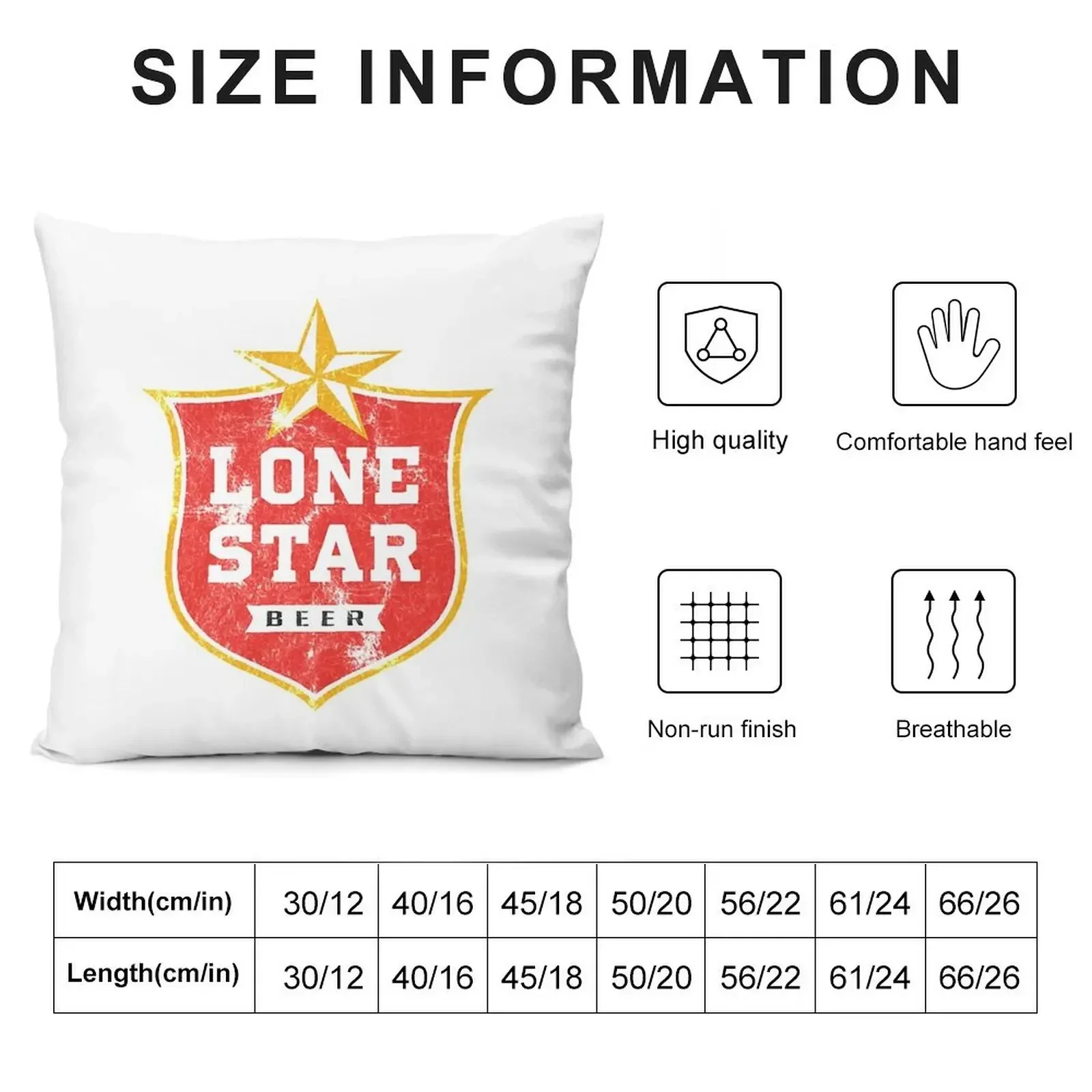 Texas T-ShirtLone Star Throw Pillow christmas supplies Pillow Case Christmas Covers For Cushions pillow