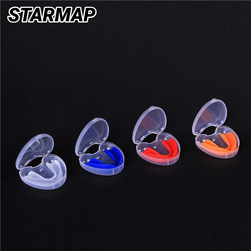 Sport Mouth Guard  Teeth Protector Mouthguard Tooth Brace Protection Basketball Rugby Boxing Karate Taekwondo Silicone Anti-wear