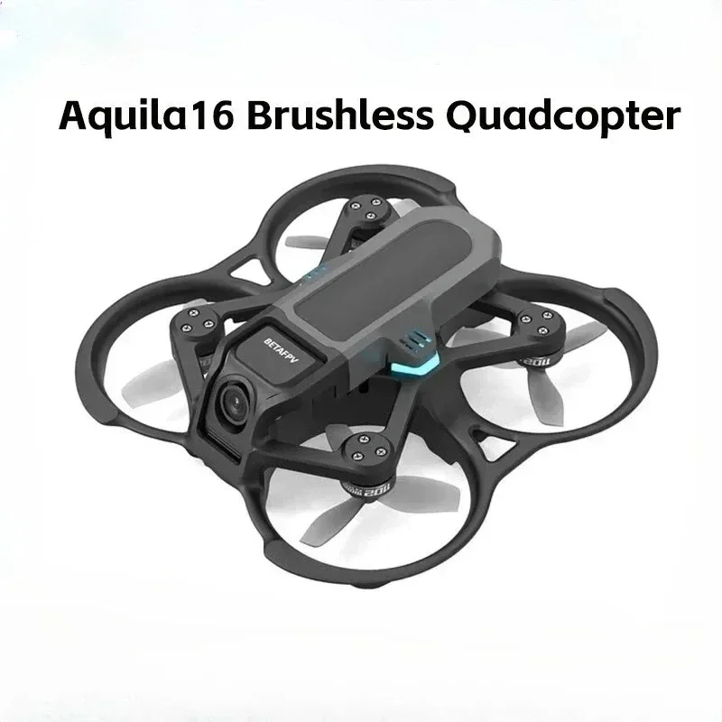 طائرة بدون طيار BETAFPV Aquila16 الجديدة بدون فرش تطير لمدة تصل إلى 8 دقائق لنظارات VR03 FPV مع محرك 110218000KV ومراوح ثلاثية الشفرات 45 مم