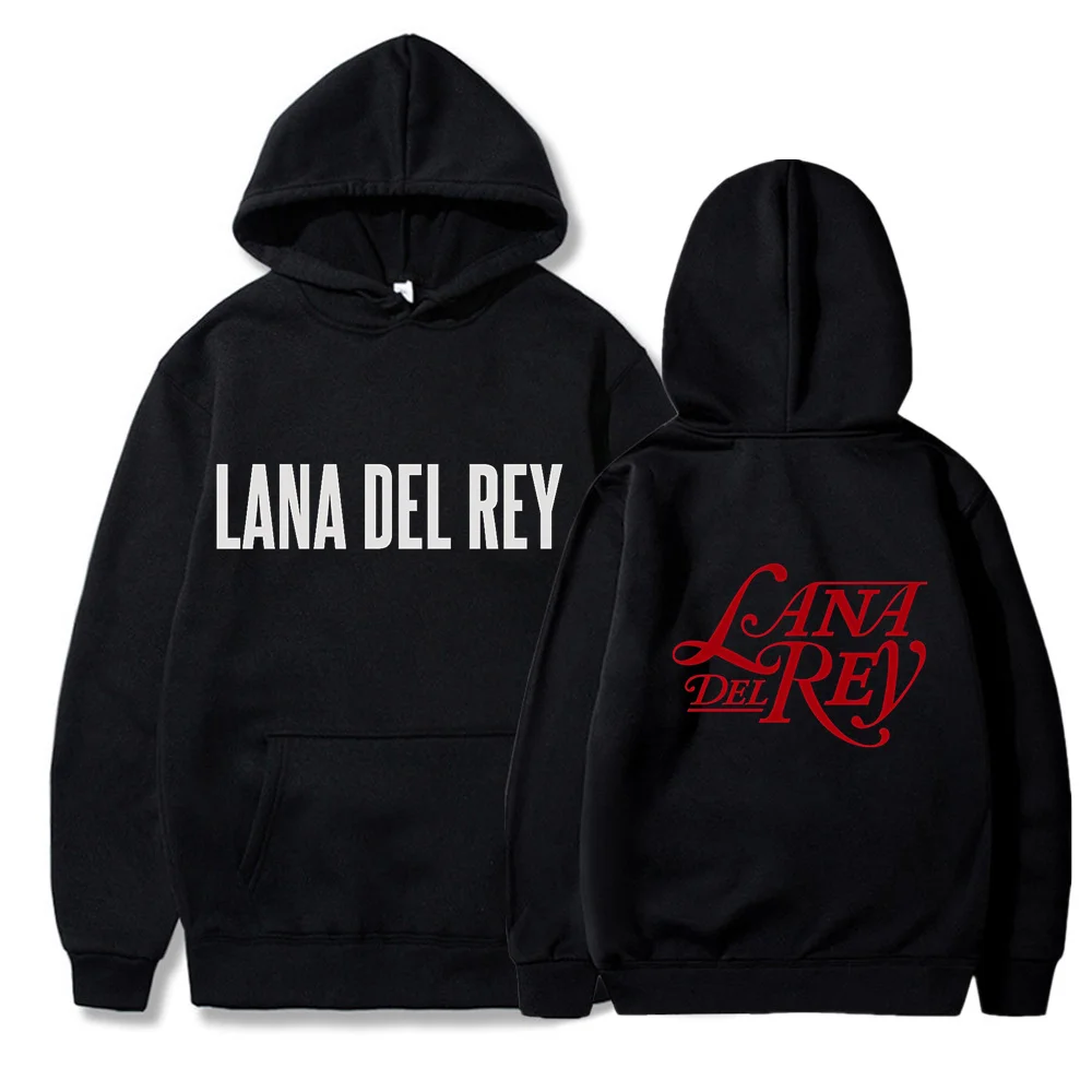 

Легкая толстовка с логотипом Lana Del Rey, осенне-зимняя толстовка с капюшоном, мужская повседневная модная модная теплая толстовка
