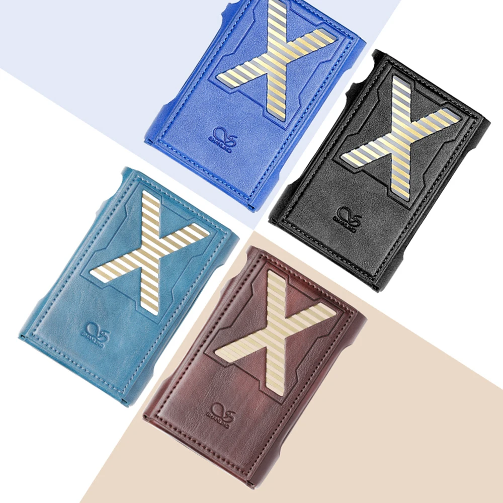 حافظة جلدية أصلية لمشغل موسيقى شانلينغ M3X حافظة جلدية واقية