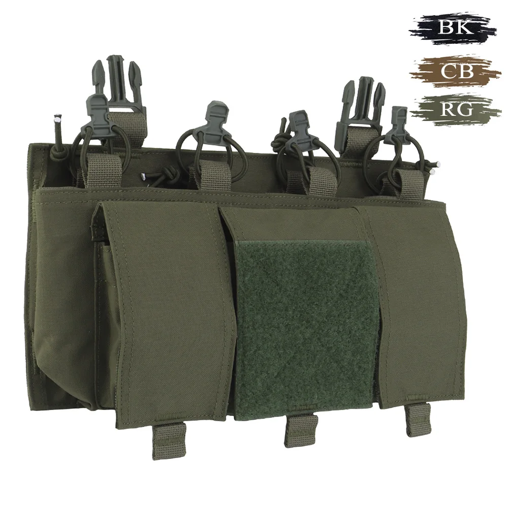 Magic Tape 5.56 Quad Magnetic Plate, suitable for the prey accessory tray with 25mm snap ring, three-piece accessory bag