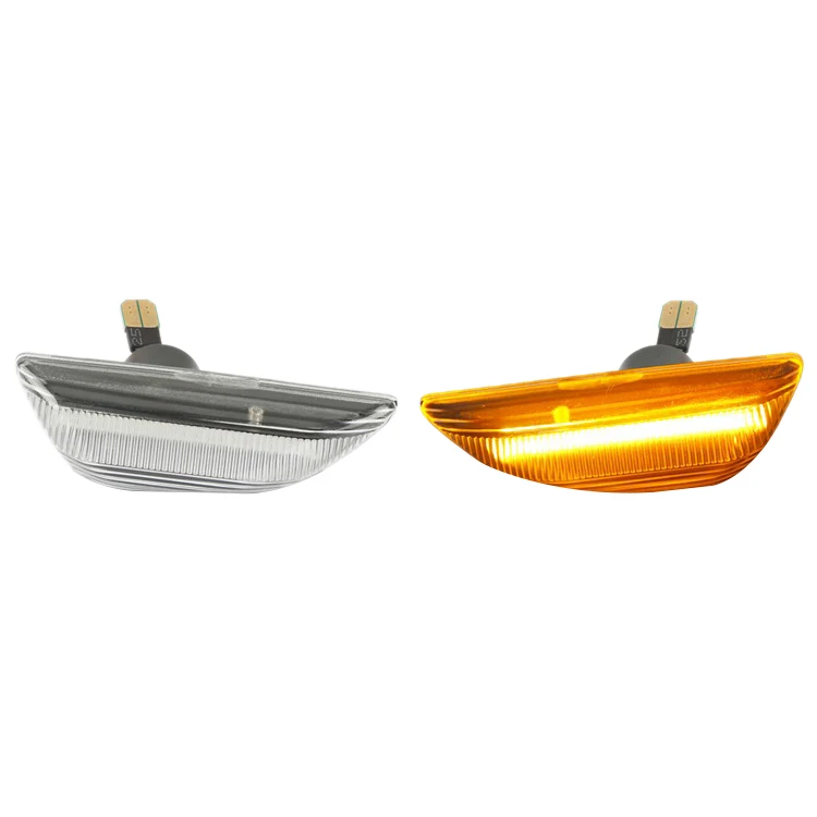 2 szt. Samochodowe LED Kierunkowskazy Boczne do Opel Mokka X i Chevrolet Trax 13-19 Transparentne