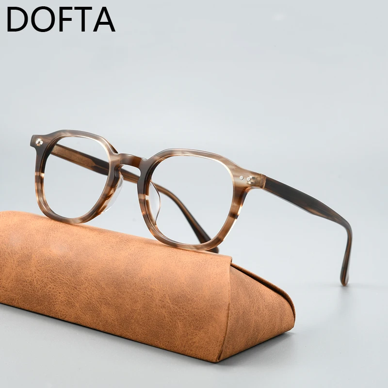 إطار نظارات طبية من مادة الخلات من DOFTA للرجال إطار نظارات لقصر النظر عتيق للنساء #3