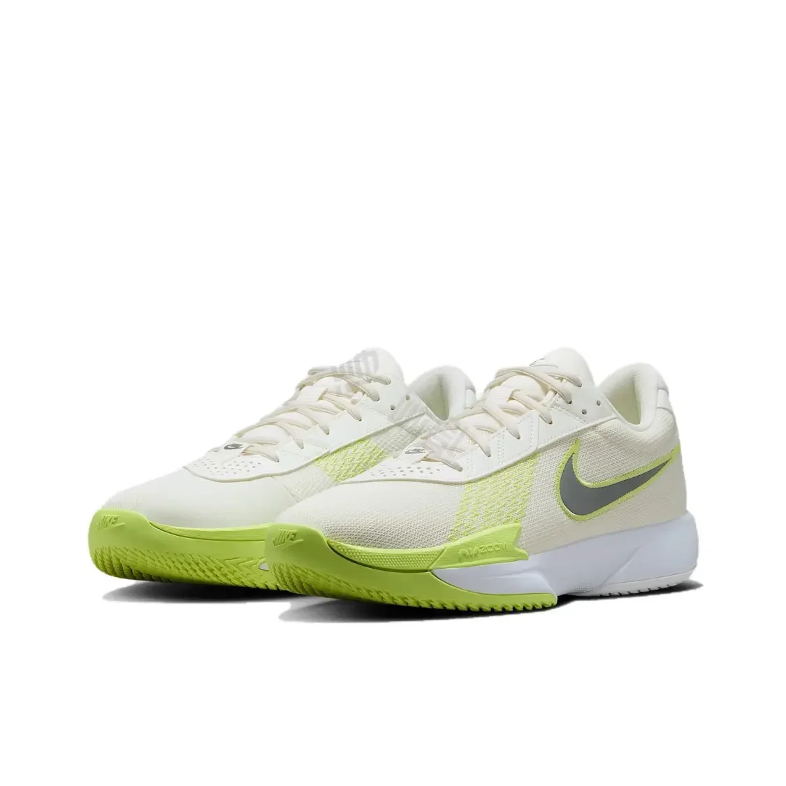 

Nike Air Zoom G.T. Cut Academy EP Wear-resistant and Lightweight Men's Low-top Basketball Shoes Are White and Yellow