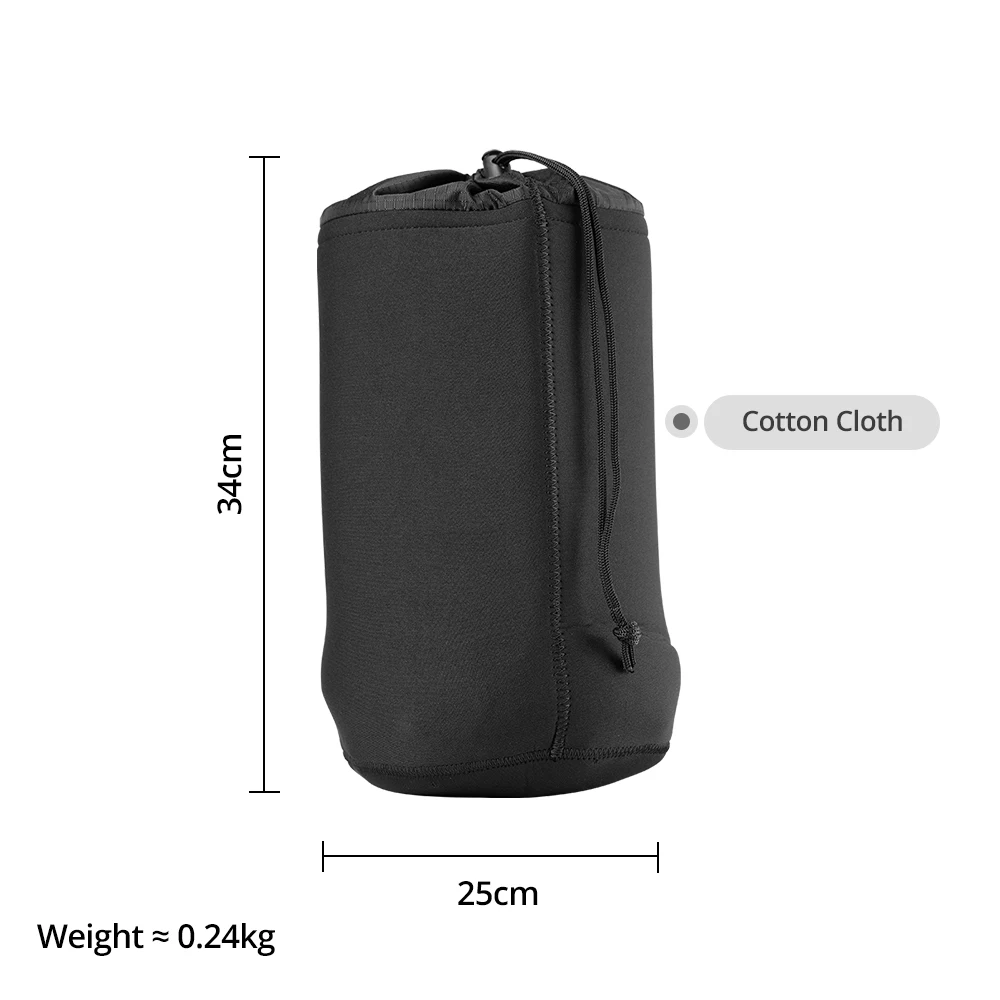 AMBITFUL Condenser Snoot Fluff Protective Carrying Bag Lens Storage Case For AL-16 Pro Focalize Conical Snoot Optical Condenser
