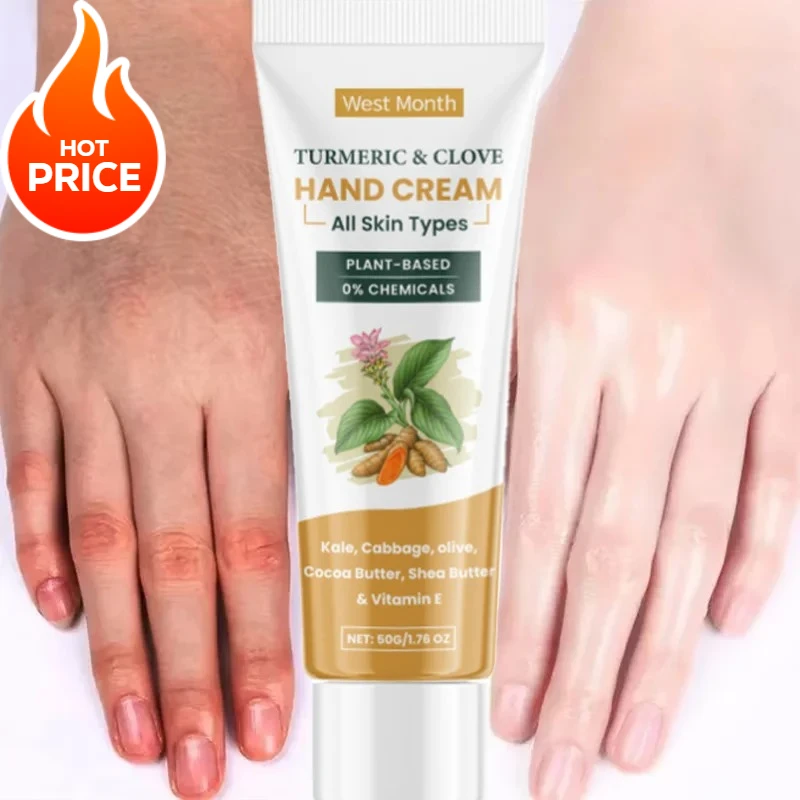 الكركم القرنفل كريم اليد التصبغ شفاء متصدع تتلاشى الخطوط الدقيقة ترطيب إصلاح مكافحة الشيخوخة ترطيب عميق تبييض #1