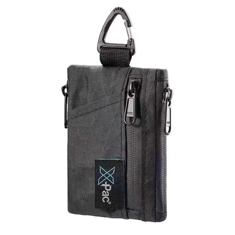 Retro  Color Nylon XPAC Multi-Functional Storage Pouch Waterproof Earphone Key Card Holder Casual Crossbody Bag for Youth