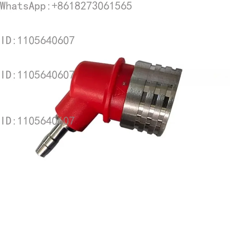 1PCS 4008 Flat Bypass Connector, Red Blue Quick Connect Accessories