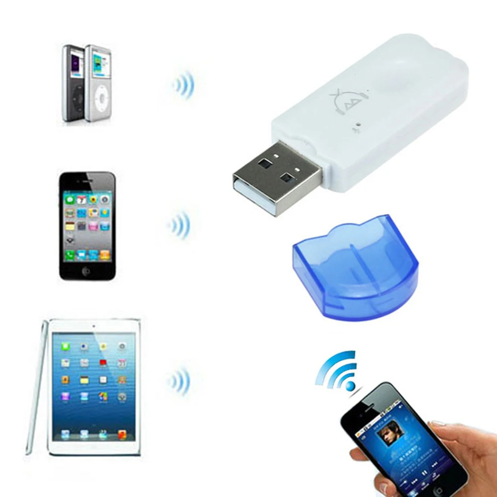 USB Audio Music Receiver Audio Bluetooth-Compatible Dongle Wireless USB Adapter for Car Mp3 Player Speaker Smart Phones