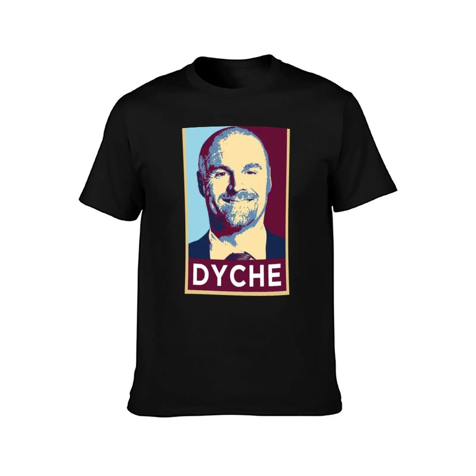 Sean Dyche Burnley Football Artwork T-Shirt, Summer Casual Cotton Tee, Oversized Streetwear Tops, Vintage Graphic Print view 2