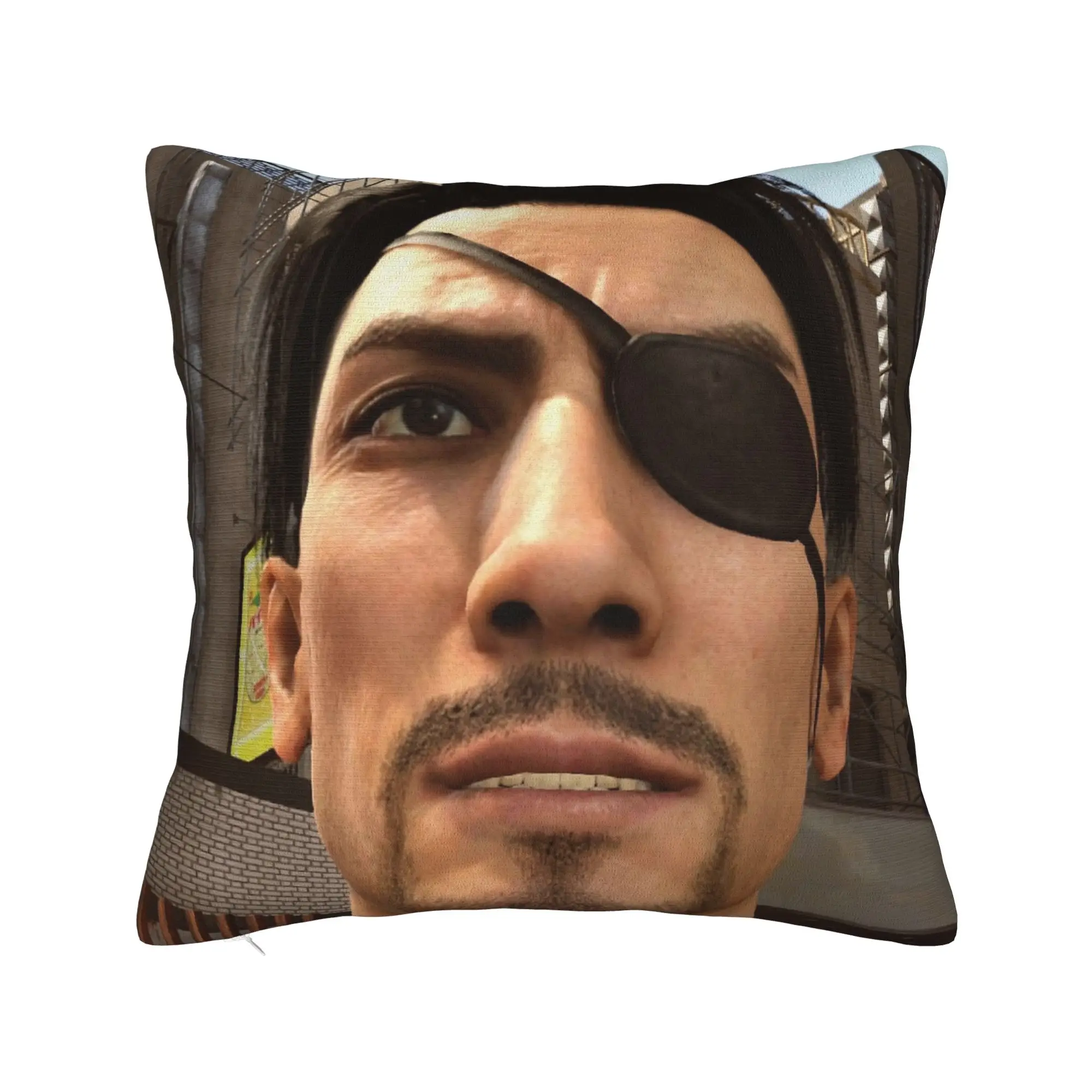 Goro majima yakuza meme Pillow Cover  Soft Cushion Cover Morden Pillow Case For Sofa Car Home Decor