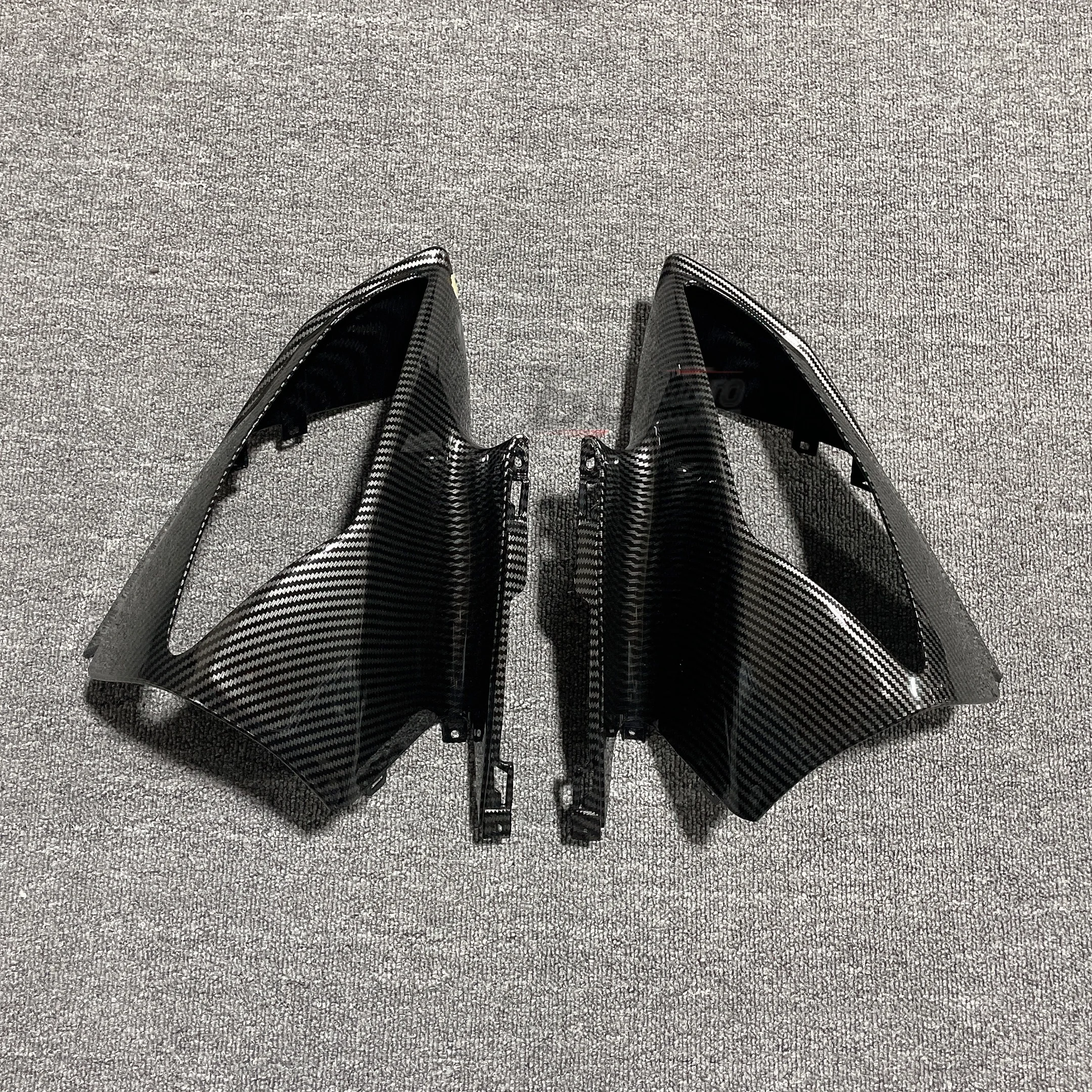 For YAMAHA YZF-R6 YZF R6 2008 2009 2010 2011 2012 2013 2014 2015 2016 Motorcycle Upper Front Fairing Headlight Cowl Nose Panel view 3