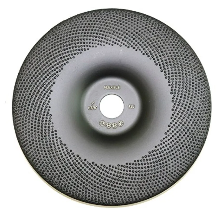 

Flexible 7" Diamond Cup Grinding Polishing Disc Wheel with RCD Newest Technology and Rubber Cushioned Body for Universal Purpos