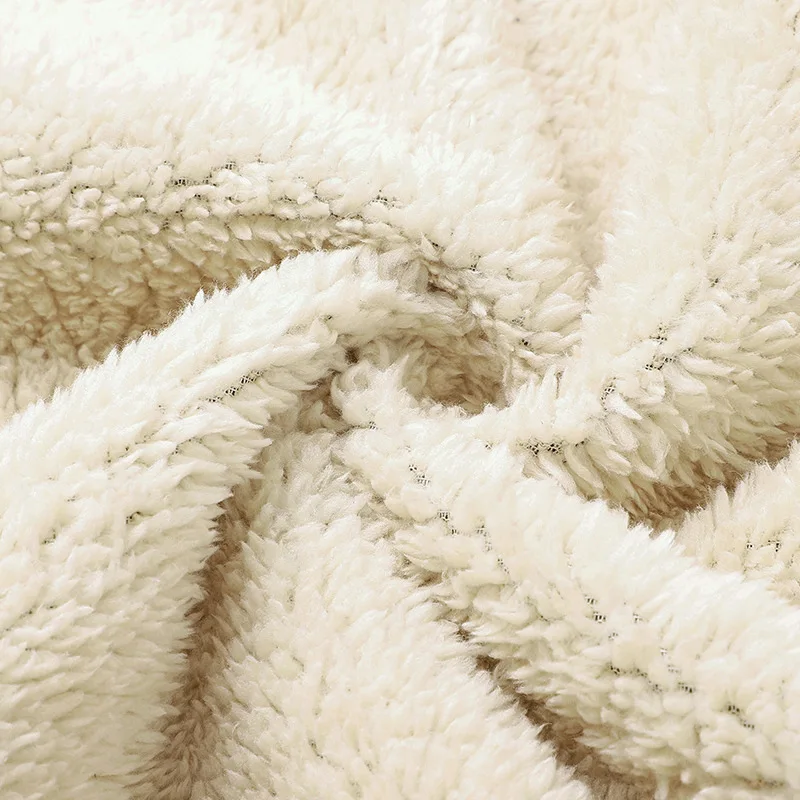 ชุดวอร์มผู้ชายผ้าฟลีซ เสื้อแจ็คเก็ตมีฮู้ด + กางเกงขายาว ชุดกีฬาบุขนเชอร์ปา อุ่นสบายสำหรับฤดูหนาว ชุดลำลองสไตล์คนเมือง ชุดออกกำลังกาย