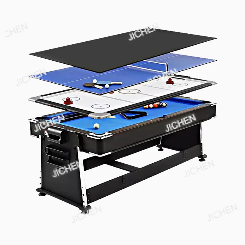 

Коммерческий настольный теннис для взрослых, конференц-стол для хоккея на льду, 4-в-1, многофункциональный бильярдный стол, стандартный девять мячей
