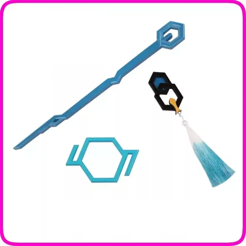 

Genshin Impact Guizhong Cosplay Headwear Kanzashi Hairpin Gui Zhong Halloween Christmas Party Props for Comic Show