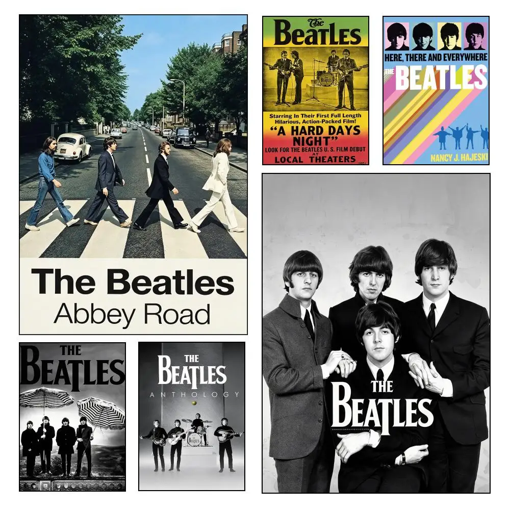 Band The B-BeAtleS Fashion Wall Prints for Living Room Bedroom Office Home Poster Decoration Gift Poster