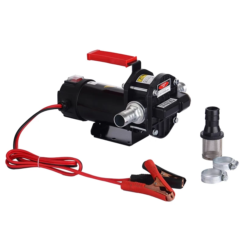 Bomba autocebante de alta potencia, 12V/24V, 40L-80L/min, bombeo de urea, diésel, gasolina, Bio metanol, máquina de repostaje a prueba de explosiones
