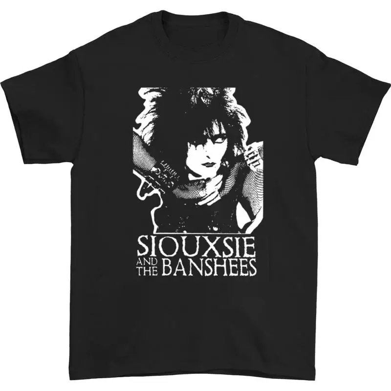 

Черная футболка Artwork Siouxsie And The Banshees Band от S до 5XL