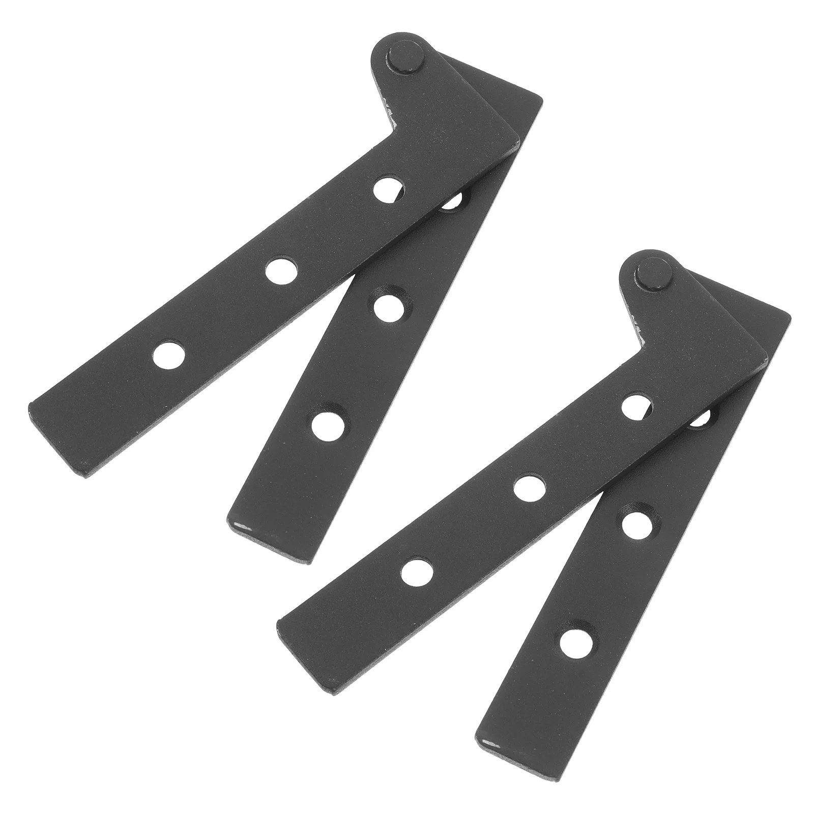 

2 Pcs Door and Window Hinges Concealed Corner Cabinet Casement Heavy Duty Lid Support Small Cupboard