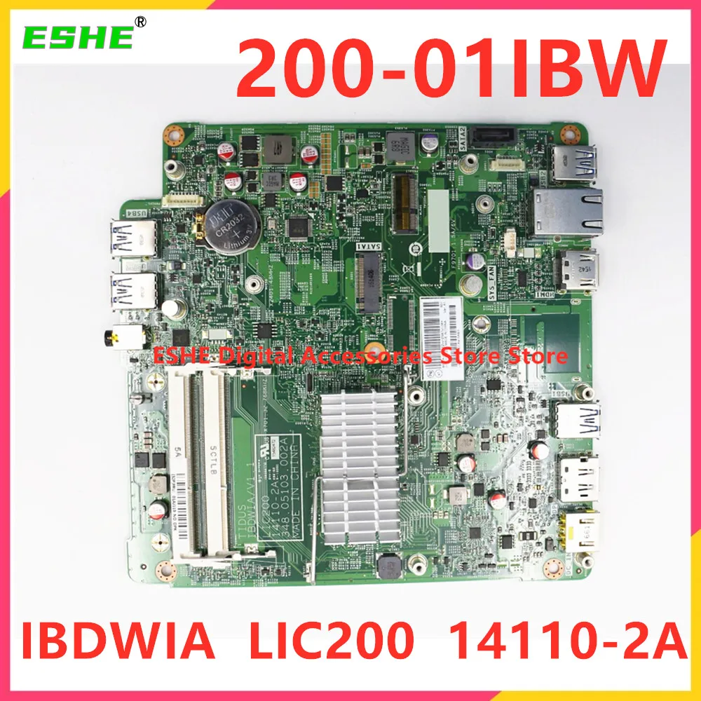 

Материнская плата ibdwi LIC200 14110-2A для Lenovo ideacмежду 200-01IBW, материнская плата для настольного компьютера 01AJ120 01AJ122 01AJ123 100% протестирована