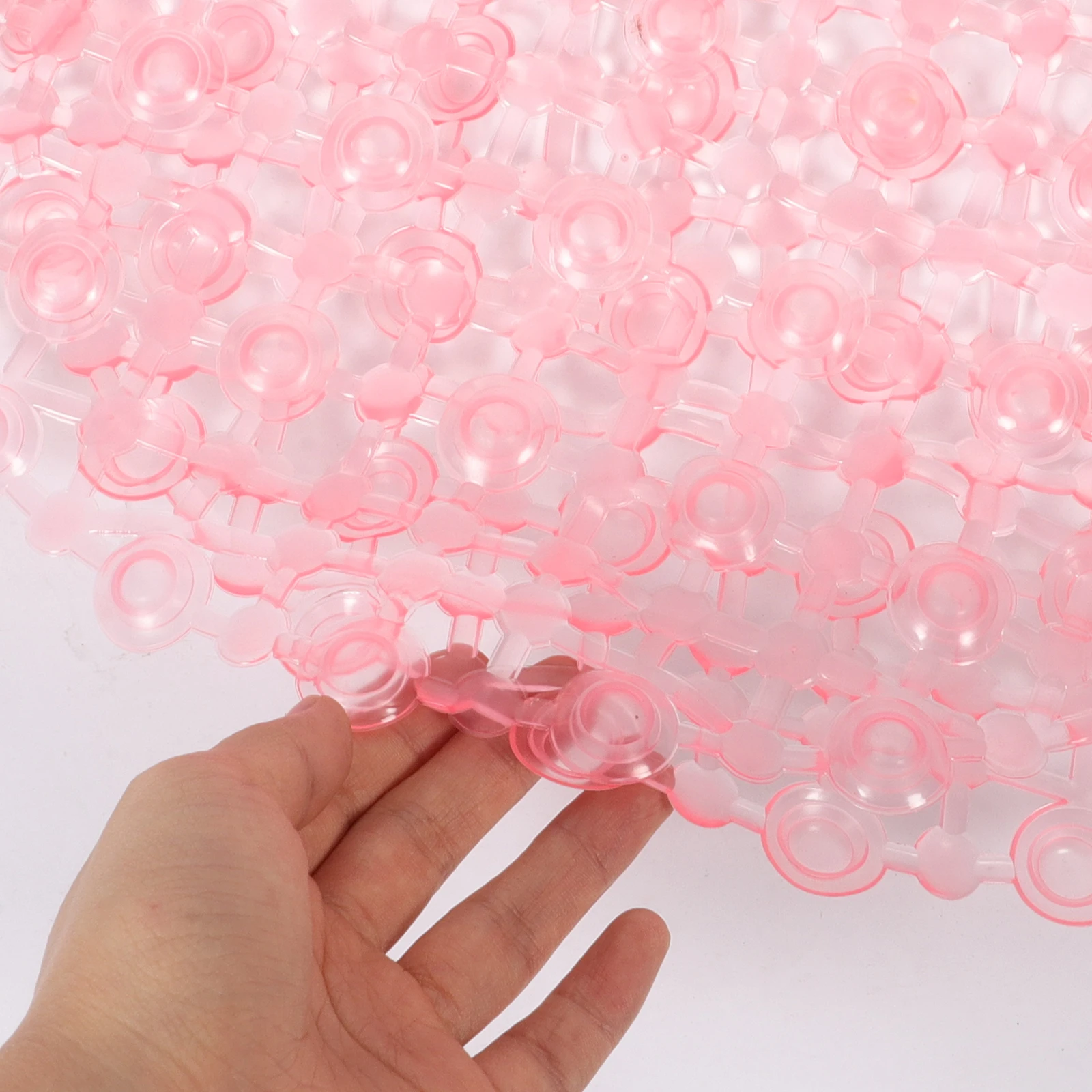 

Pvc Anti Slip Bath Mat Waterproof Floor Rug Suction Cups Eco Friendly Drop Design Decorative Mat For Bathroom Kitchen Bedroom 37