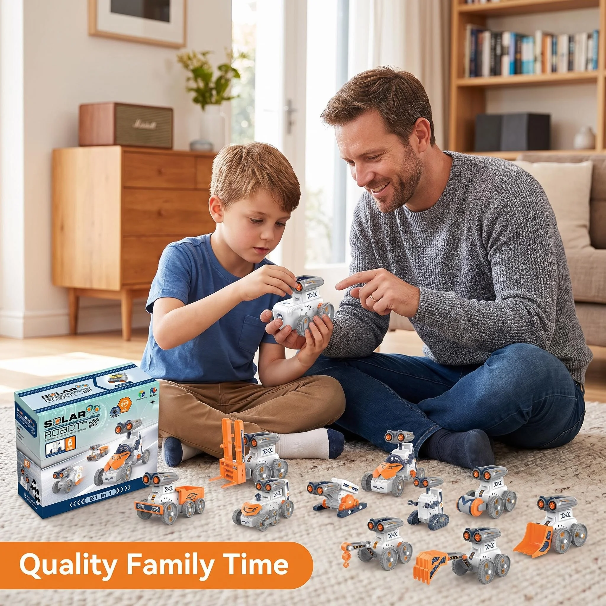 Brinquedo Robô Solar STEM 21 e - Stem Solar Robot Kit For Kids avaliação e preço