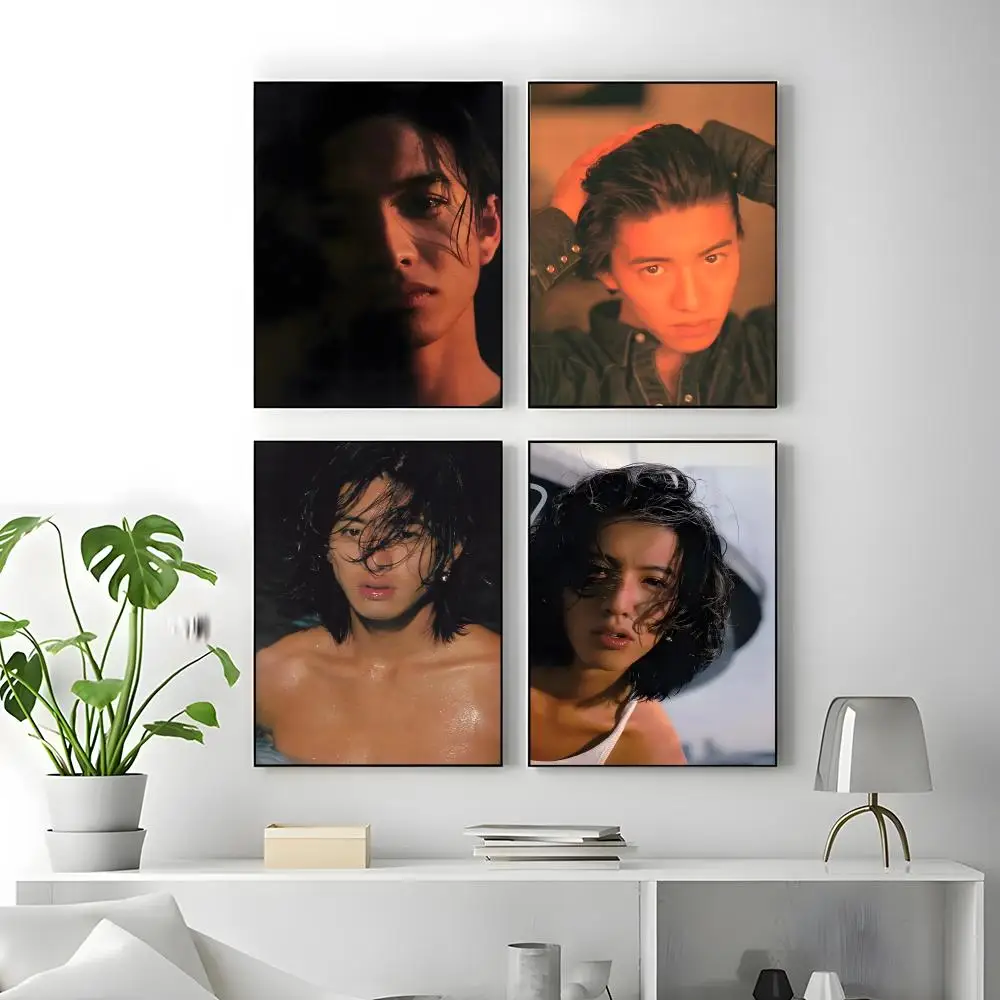 Actor Takuya Kimura Poster Poster High Quality Wall Art for Home Office Bedroom Living Room Perfect