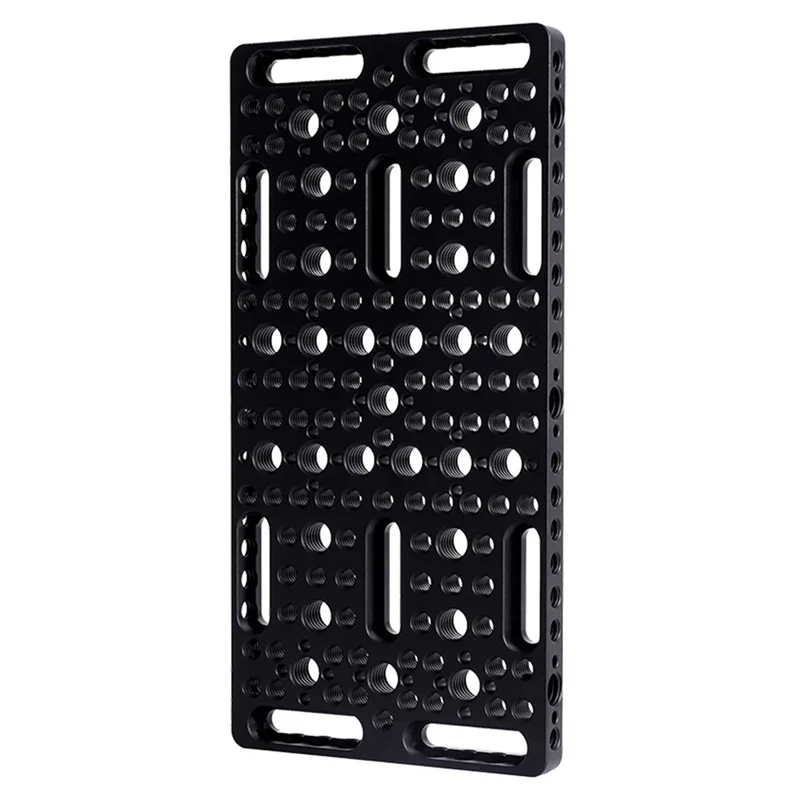 Installing Cheese Board Camera Cage Guide Rail Block, 1/4 Inch 3/8 Inch Porous Connection Quick Installation Board-A32R
