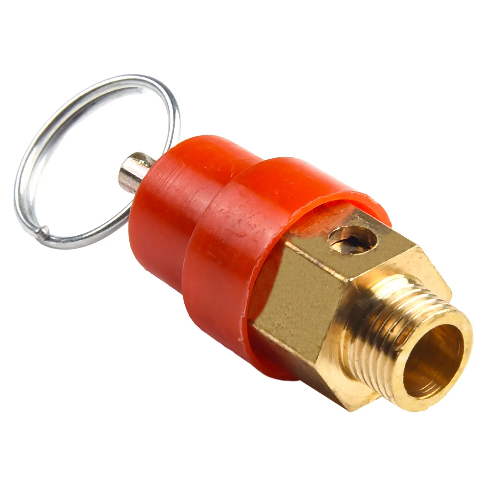 Brass Air Compressor Pressure Relief Valve, Thread, 8kg, 120PSI, Safety Valve for Protection Ensure Peace of Mind