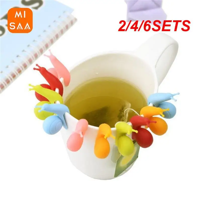 

2/4/6SETS Silicone Hanging Tea Bag Convenient Rich And Colorful Innovative Highest Evaluation Popular