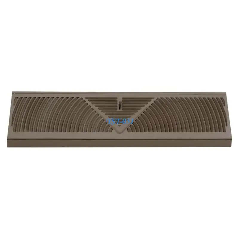 

E15A 18 Inch Long Steel Floor Wall Corner Vent Cover with Adjustable Airflows Control
