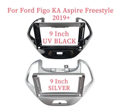 9 Inch Car Frame Fascia Adapter Android Radio Dash Fitting Panel Kit For Ford Figo KA Aspire Freestyle 2019+