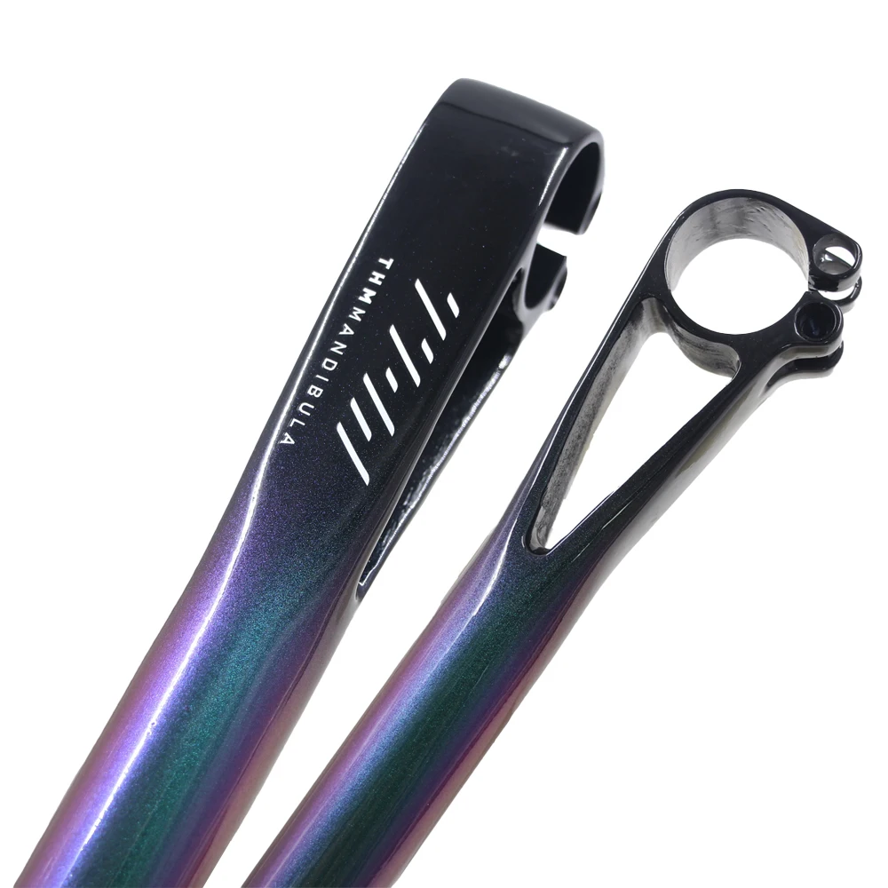 THM Ultralight Full Carbon Adjustable Seatpost 0°-25° 27.2-31.6x400mm for Road/Gravel/MTB Bikes