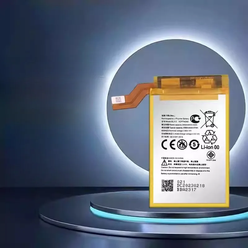 New Battery For Lenovo Legion Duel Legion Pro L79031 BL310 BL312 Mobile Phone Battery 2590mAh