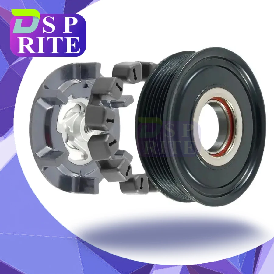 5SEL09C AC A/C Compressor Clutch Pulley for DENSO for CITROEN C4 DS4 Berlingo PEUGEOT Partner Tepee 2008 5008 3008 9672247080